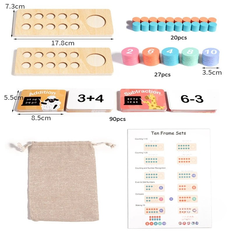 Woods™ - Make Math Simple - Math Play Set for Kids
