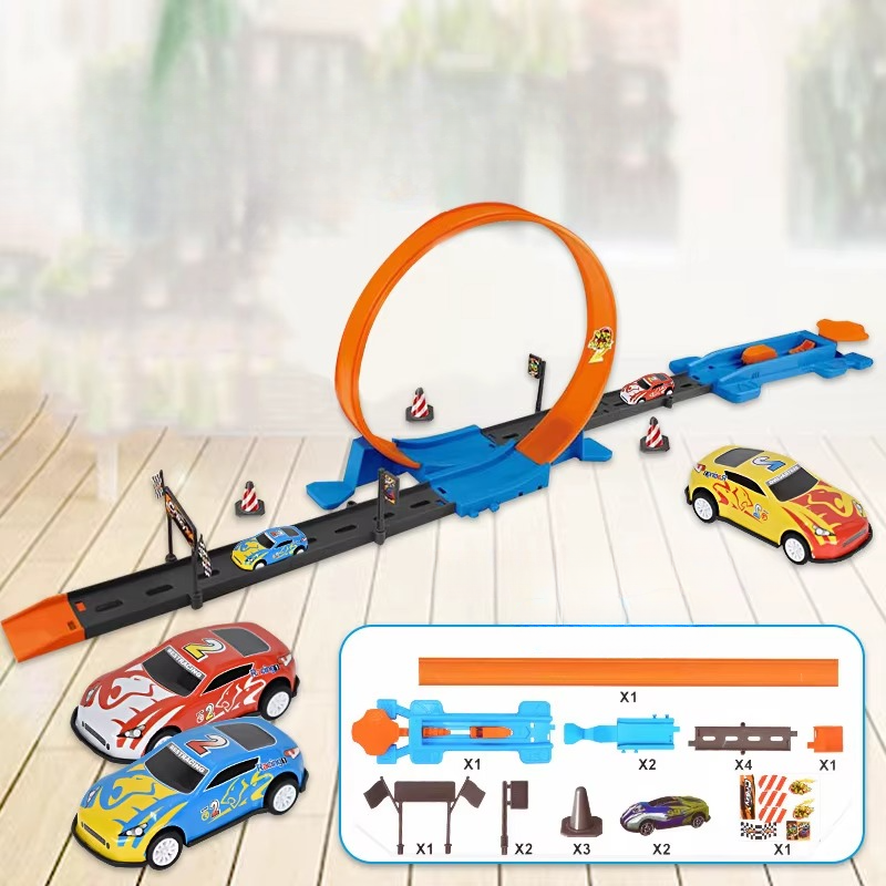 Double Race Track™ - Creative & Fun - Looping Race Track