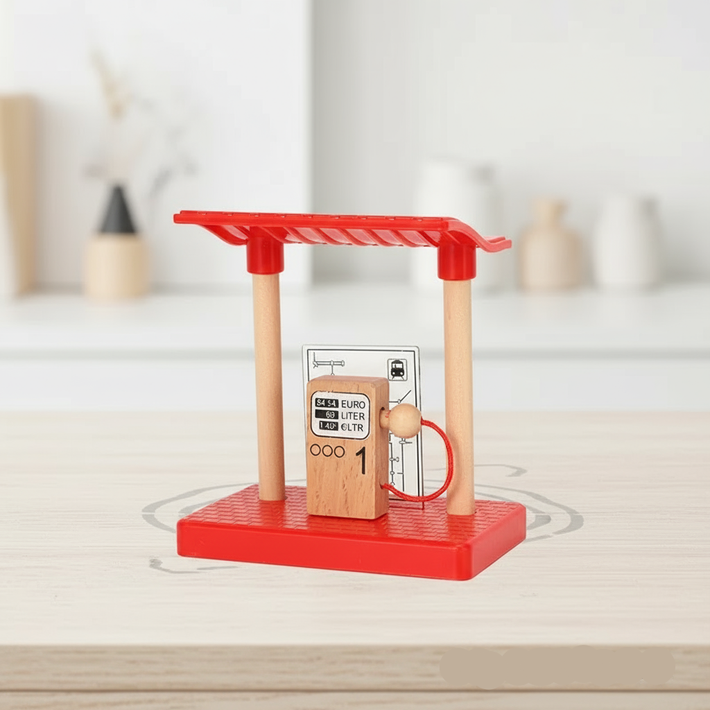 Woods – Stylish & Educational - Wooden Public Transportation Play Set