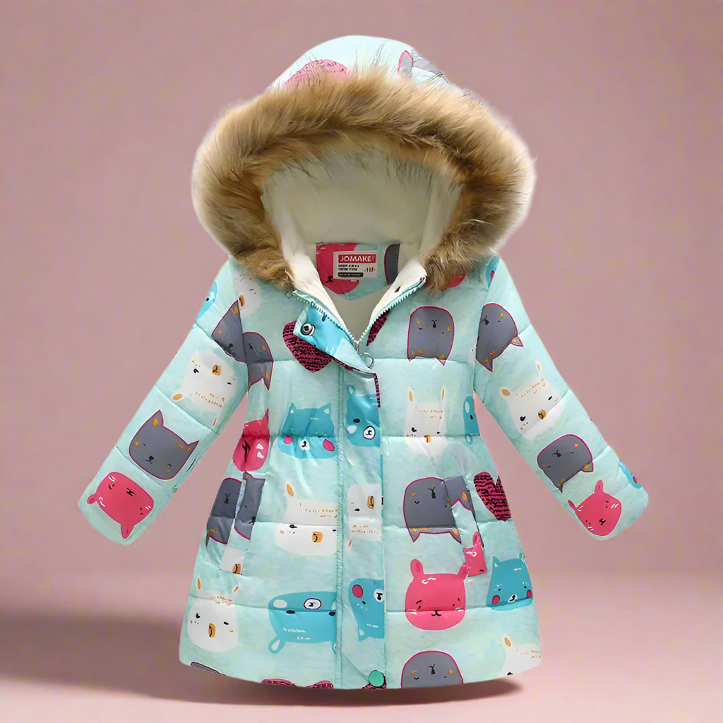 CozyTrend – Elegant & Cozy – Quilted Winter Coat for Girls