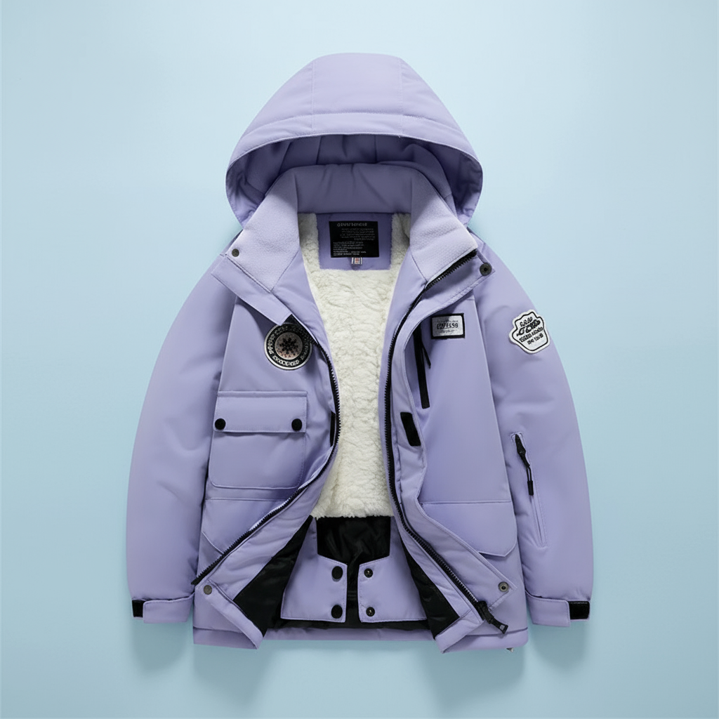 GlacierFit – Breathable & Protective Waterproof – Ski Suit with Fleece Lining