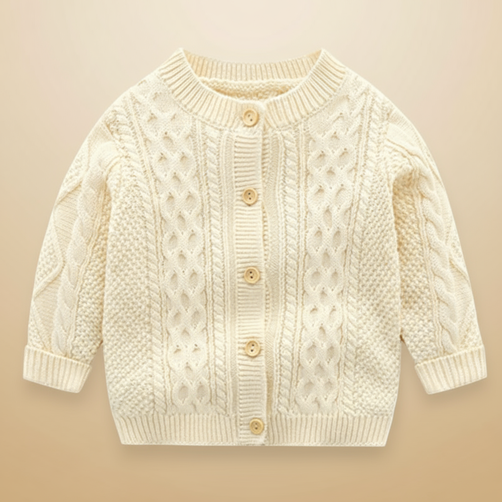 CozyCub – Comfortable & Stylish – Knitted Children's Cardigan Sweater