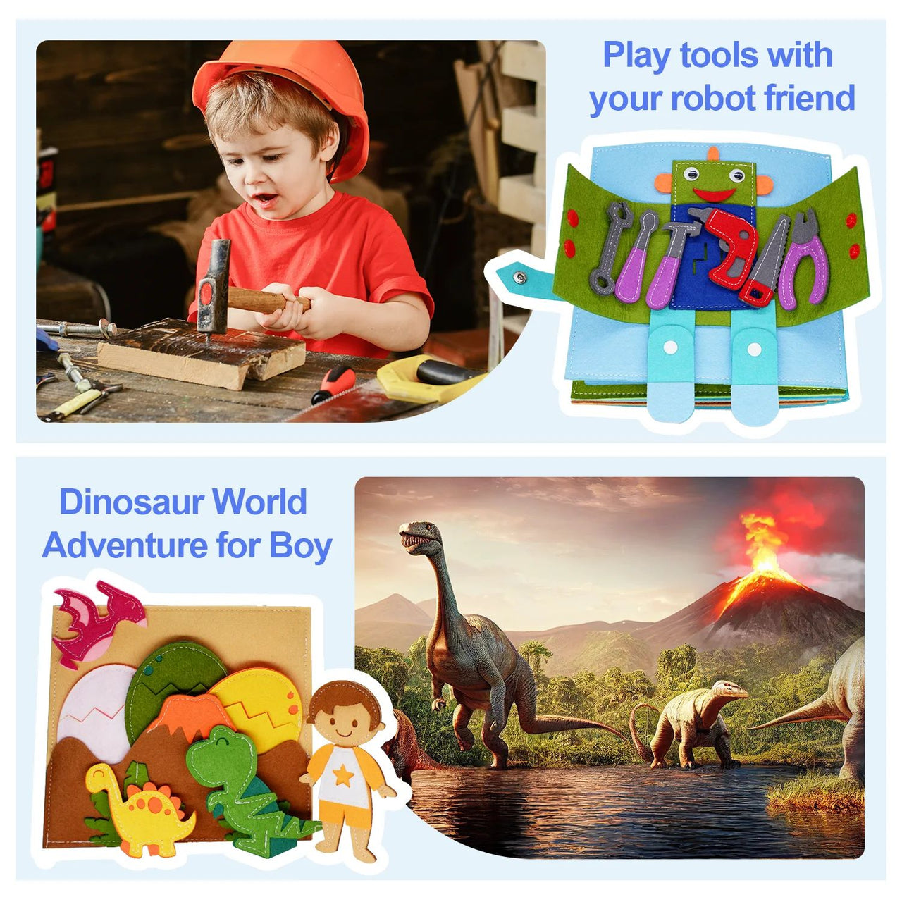 Life Skills Book – Play & Learn - Activity Book Toddler