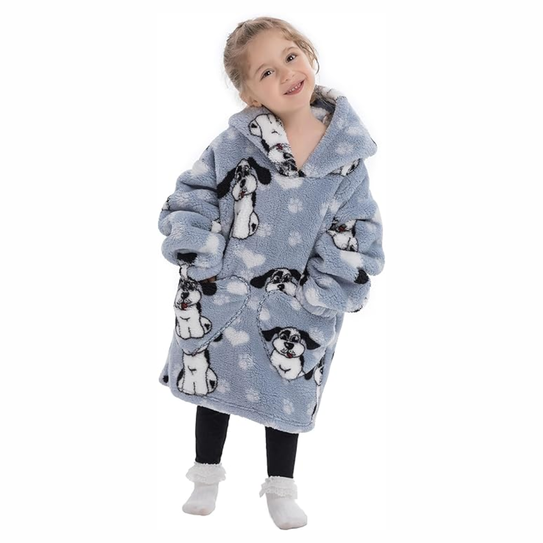 HappySnug – Cute and comfortable – Children's blanket with hood