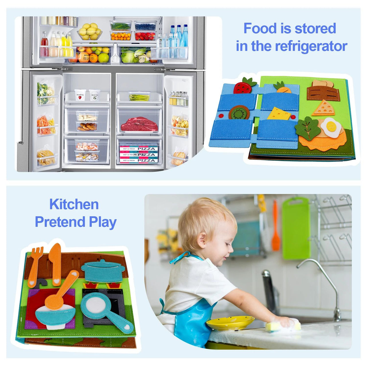 Life Skills Book – Play & Learn - Activity Book Toddler