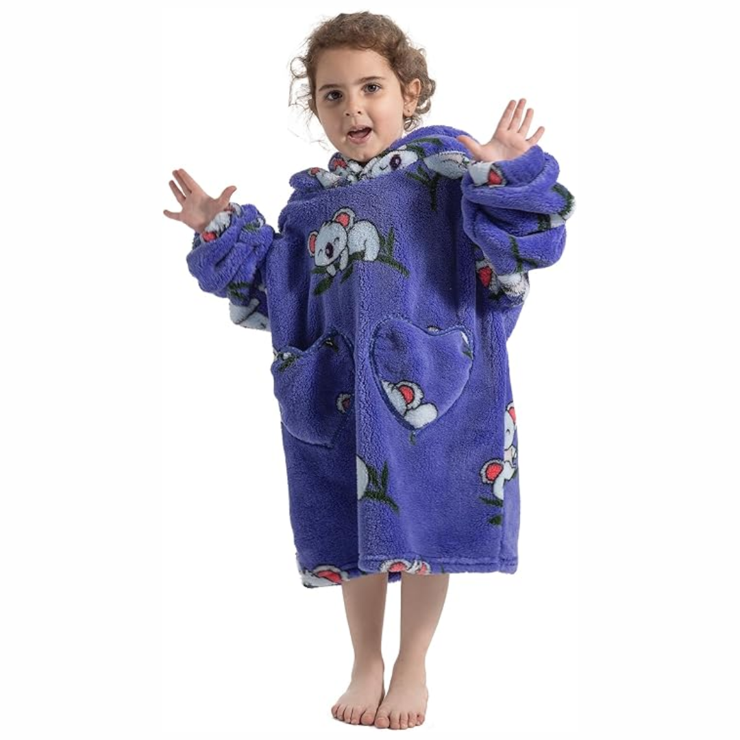 HappySnug – Cute and comfortable – Children's blanket with hood
