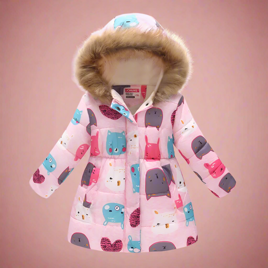 CozyTrend – Elegant & Cozy – Quilted Winter Coat for Girls
