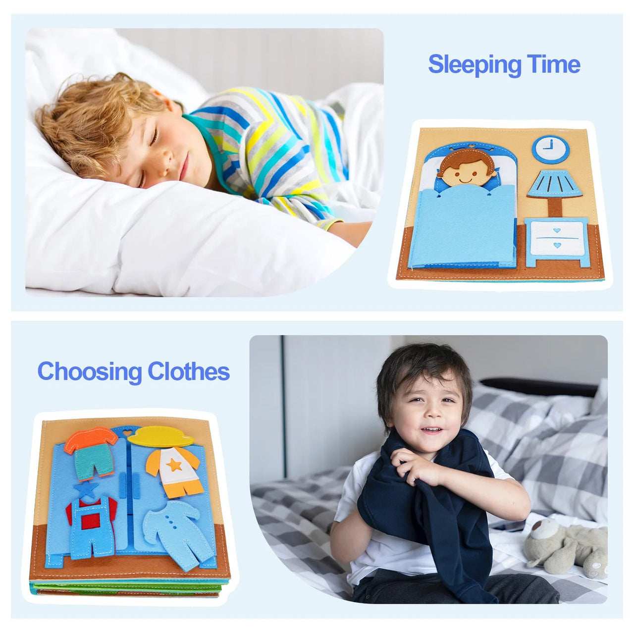 Life Skills Book – Play & Learn - Activity Book Toddler