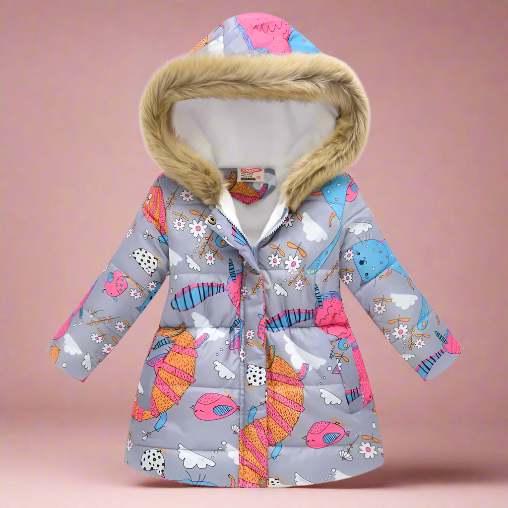 CozyTrend – Elegant & Cozy – Quilted Winter Coat for Girls
