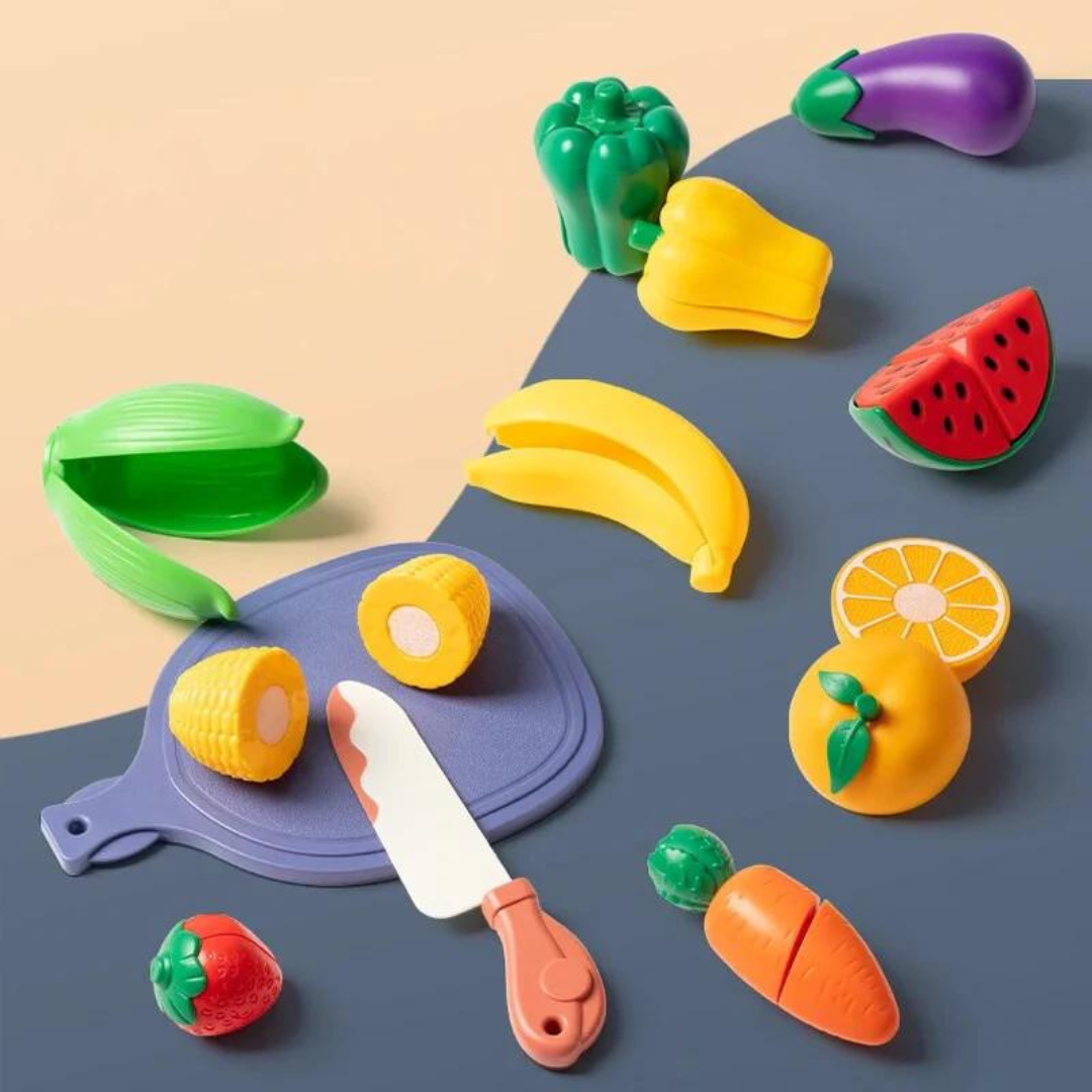 Fruitigo – Learn & Play - Montessori Fruit Cutting Set