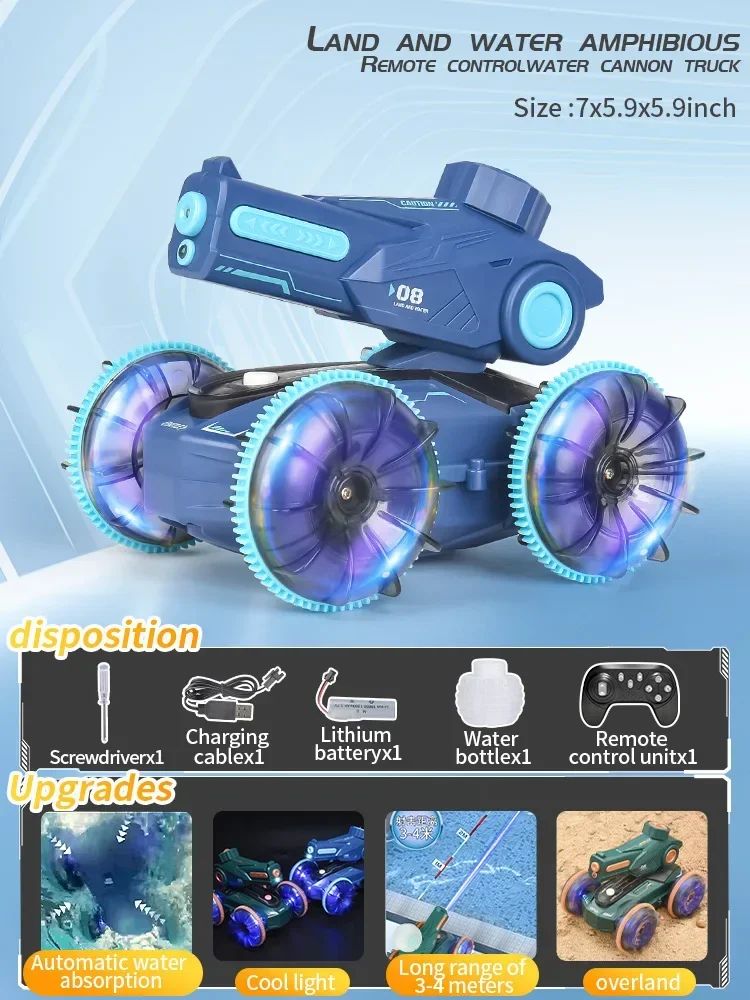 Aqua Racer™ – Double So Tough – RC Amphibian Race Car