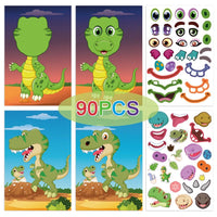 Thumbnail for Funny Faces™ – Animal Fun & Sticky Fun - Reusable Sticker Book