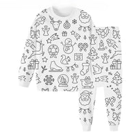 Thumbnail for DIY Pajama Set™ – Color & Dream - Coloring Children's Pajama Set