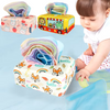 KleurenKracht – Development & Senses - Montessori Sensory Tissue Box