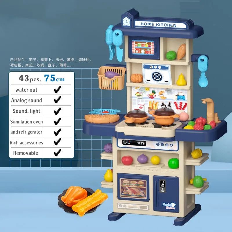 Little Chef - Cooking Fun in Miniature - Kitchen Play Set