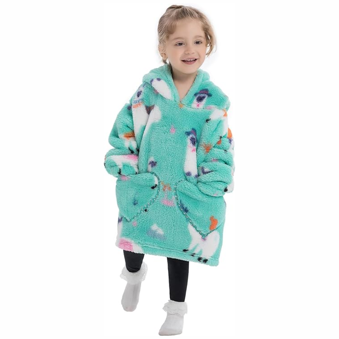 HappySnug – Cute and comfortable – Children's blanket with hood