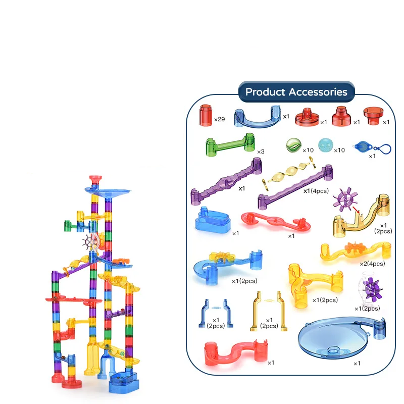 MarbleRun – Safe & Educational - Marble Track Construction Set