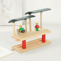 Thumbnail for Woods – Stylish & Educational - Wooden Public Transportation Play Set