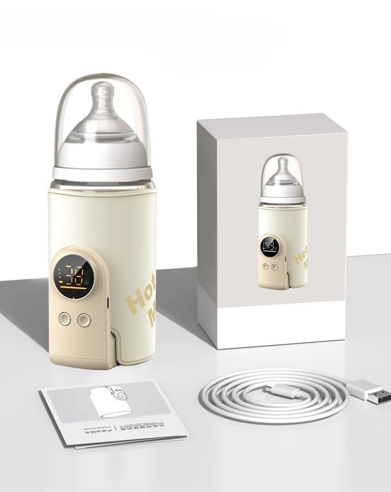 SmartBottle - Always Warm & Ready - Wireless rechargeable milk warmer