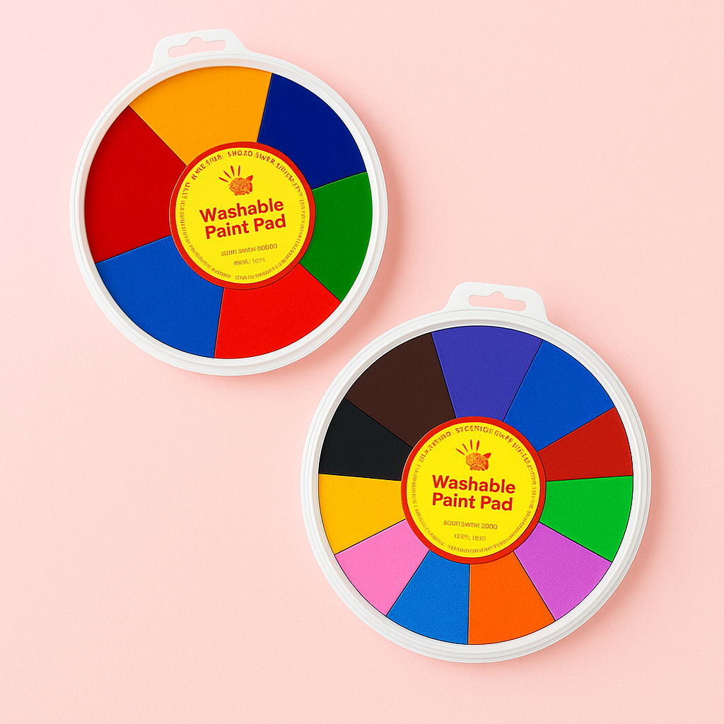 Paint Wheel™ - Paint with finger paints - Painting set for children