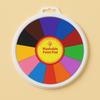 Paint Wheel™ - Paint with finger paints - Painting set for children