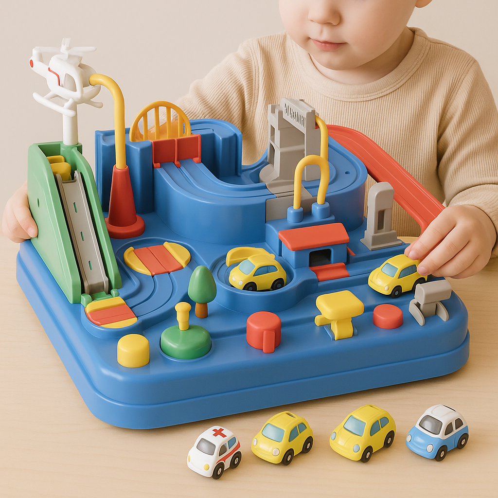 Car Adventure - Exercise your brain - Cars in the city