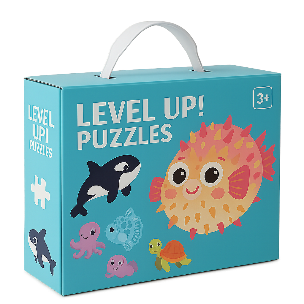 Woods™ - Fine Motor Skills & Creative - 6-in-1 Puzzle