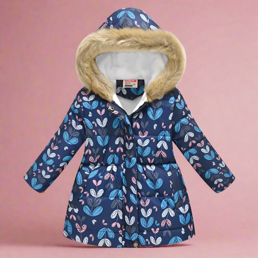 CozyTrend – Elegant & Cozy – Quilted Winter Coat for Girls