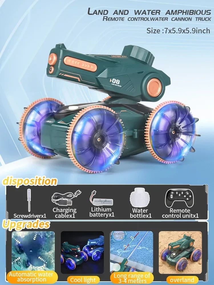 Aqua Racer™ – Double So Tough – RC Amphibian Race Car