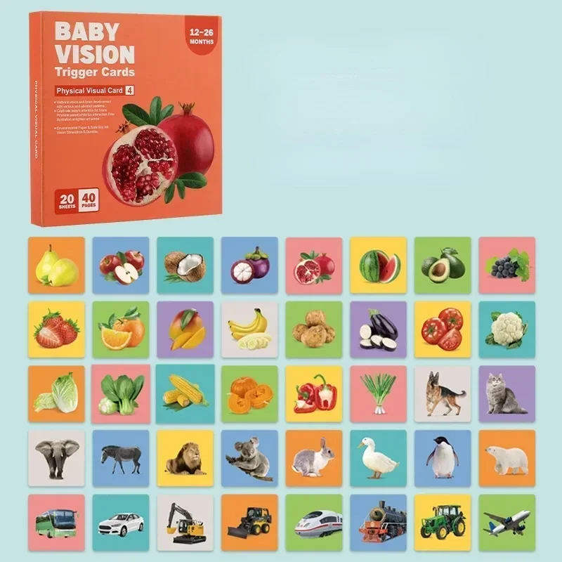 VisionBook – Educational & Informative – Baby Cognition Picture Book