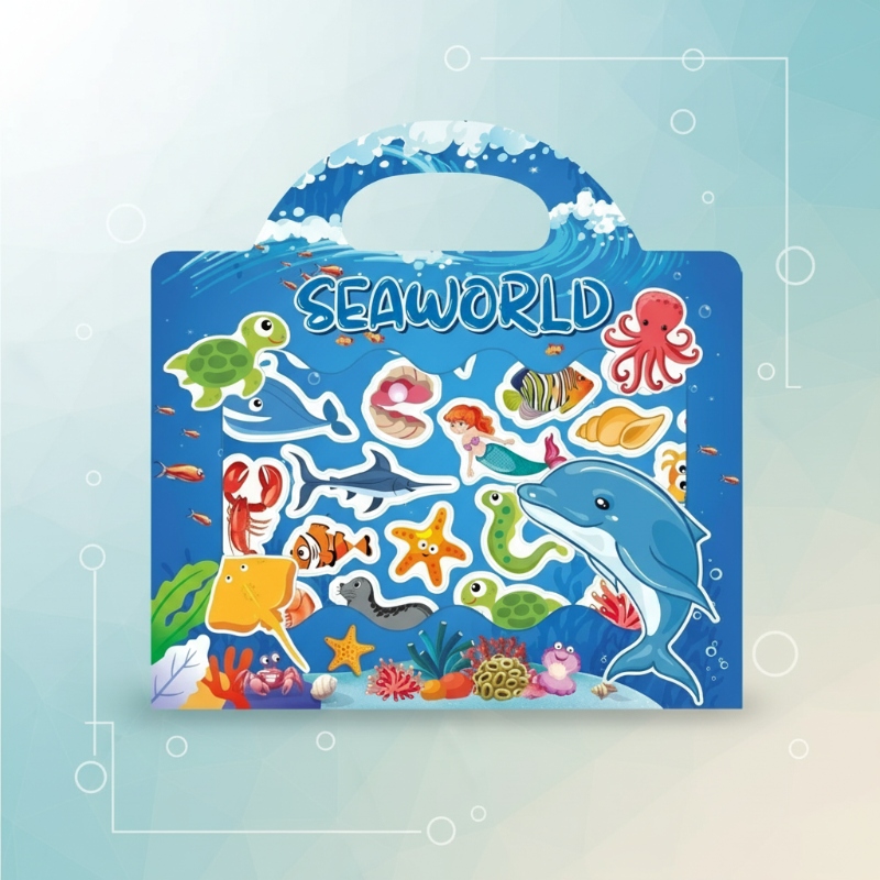 StickerFun – Colorful & Educational - Reusable Sticker Book