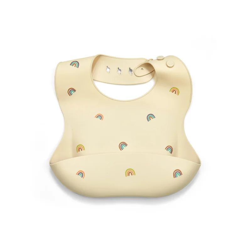 Silicone Bib - Waterproof & Fashionable - Silicone Baby Bib