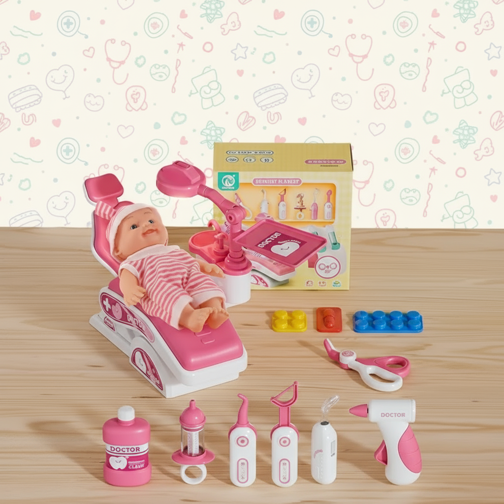 MedJoy – Educational and interactive – Doctor and dentist play set