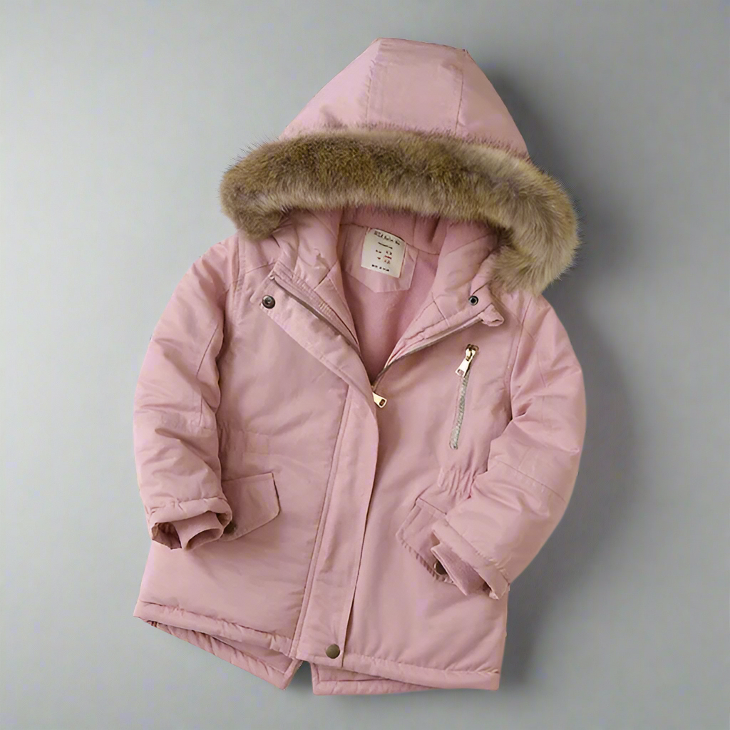 CozyTrend – Elegant & Warm – Parka Winter Coat with Fur Collar