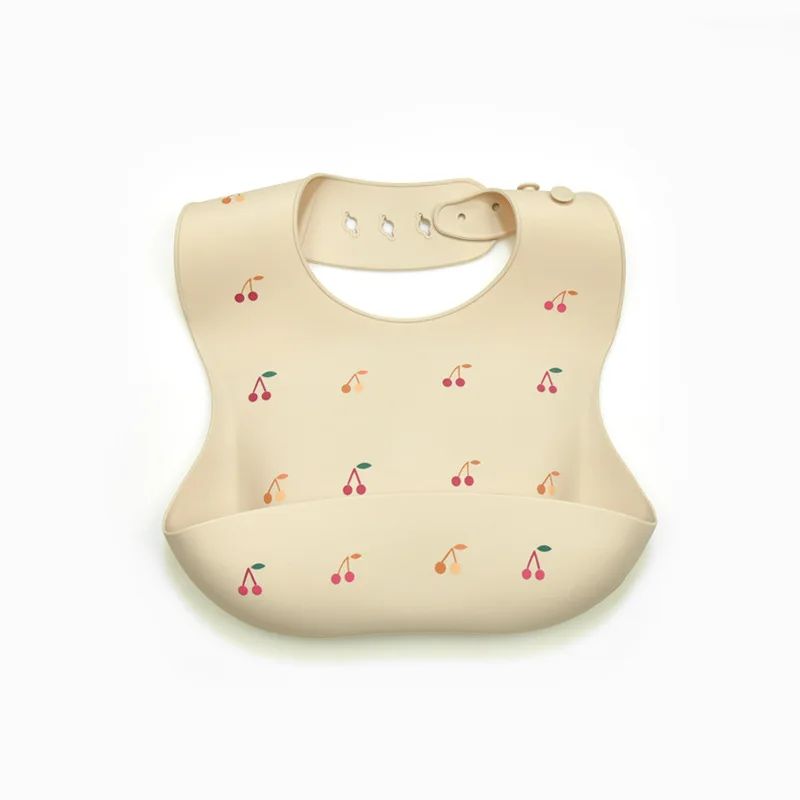 Silicone Bib - Waterproof & Fashionable - Silicone Baby Bib