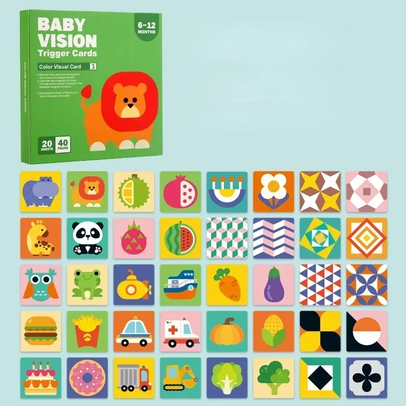 VisionBook – Educational & Informative – Baby Cognition Picture Book
