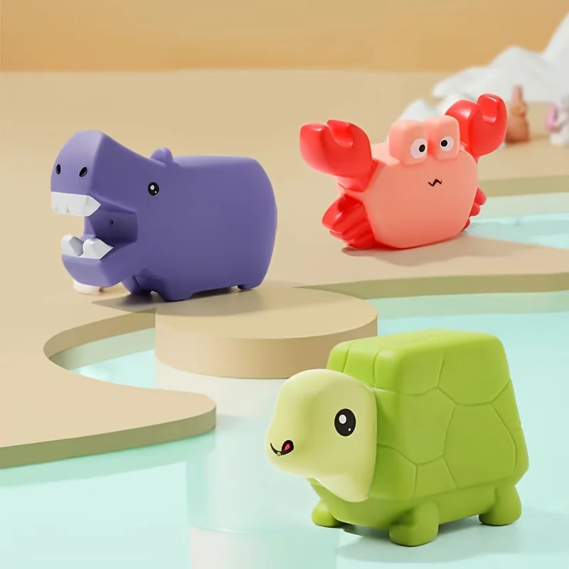 Bath Buddies™ – Mad Animal Shower – Bath Toys Water Gun