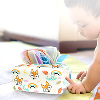 Thumbnail for KleurenKracht – Development & Senses - Montessori Sensory Tissue Box