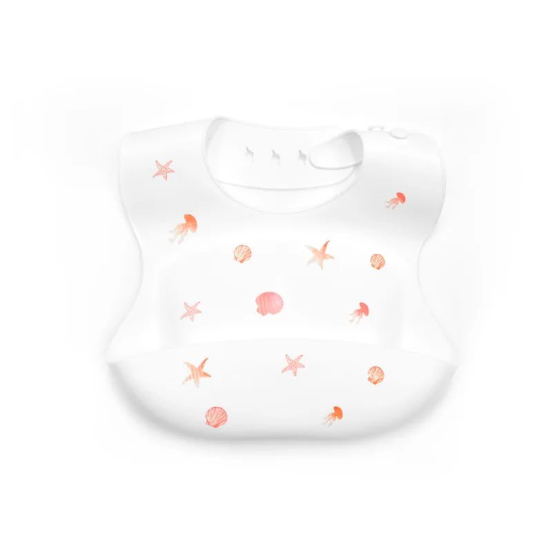 Silicone Bib - Waterproof & Fashionable - Silicone Baby Bib