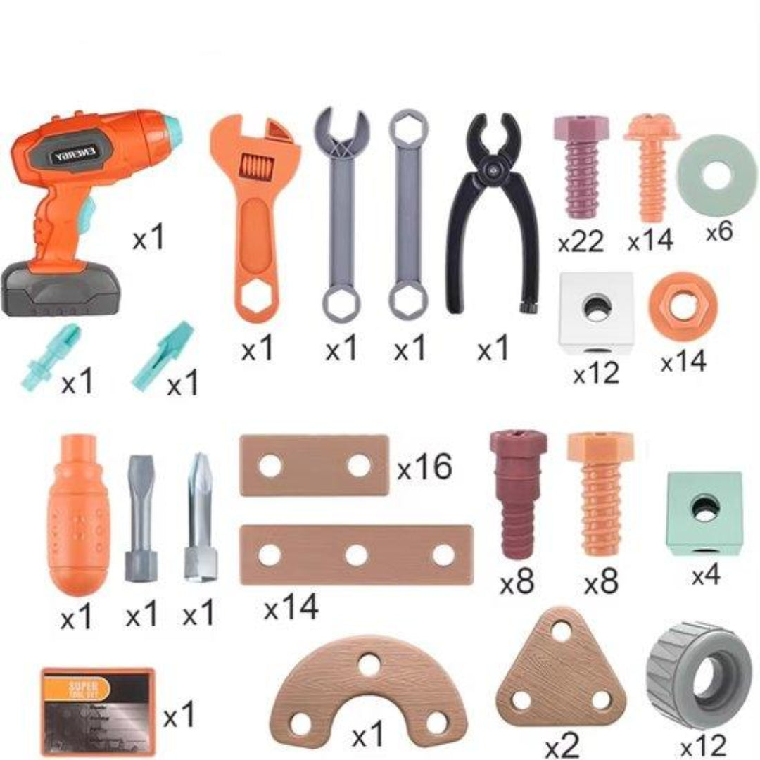 KlusKidz β Safety & Learning β Tool Set for Children