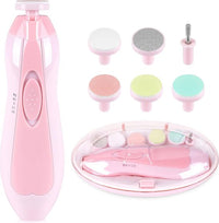 Thumbnail for SafeCare – Silent & Safe – Electric Baby Nail File Set
