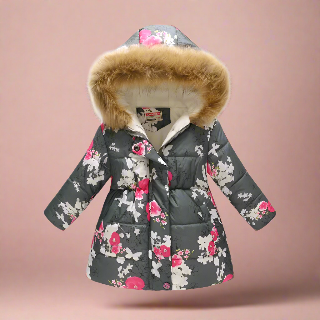 CozyTrend – Elegant & Cozy – Quilted Winter Coat for Girls