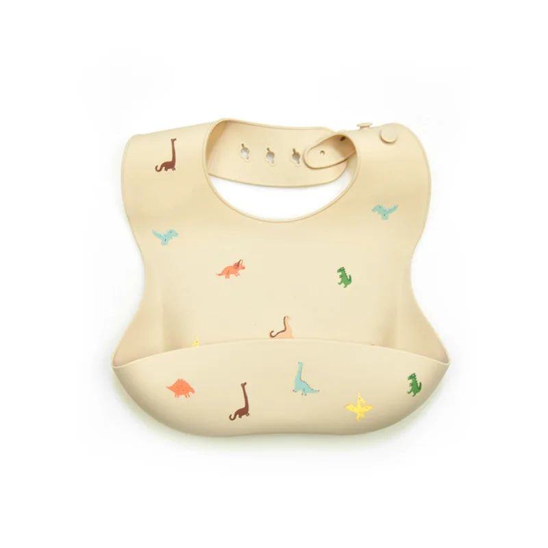 Silicone Bib - Waterproof & Fashionable - Silicone Baby Bib