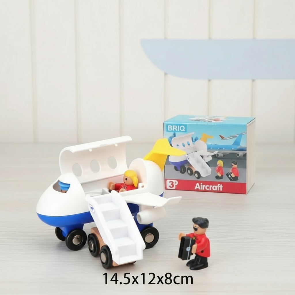 Woods – Stylish & Educational - Wooden Public Transportation Play Set