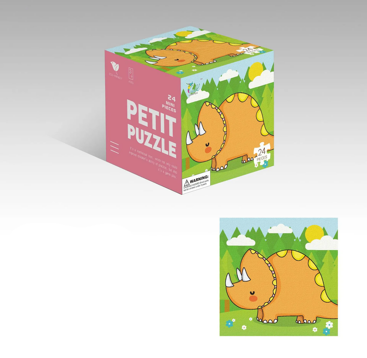 Tiny Brain Boost™ – Learning With Fun – Animals Children's Puzzle
