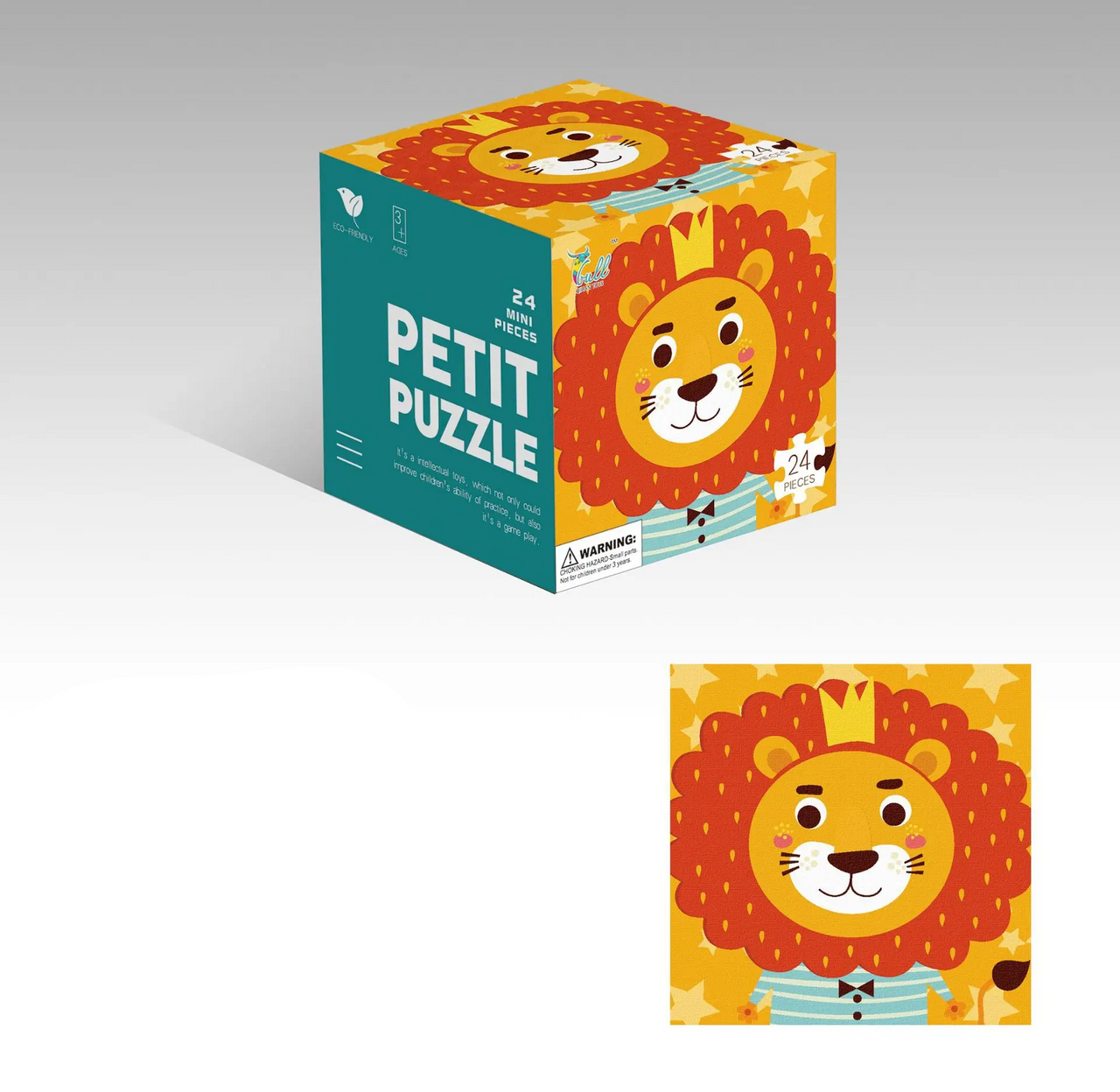 Tiny Brain Boost™ – Learning With Fun – Animals Children's Puzzle