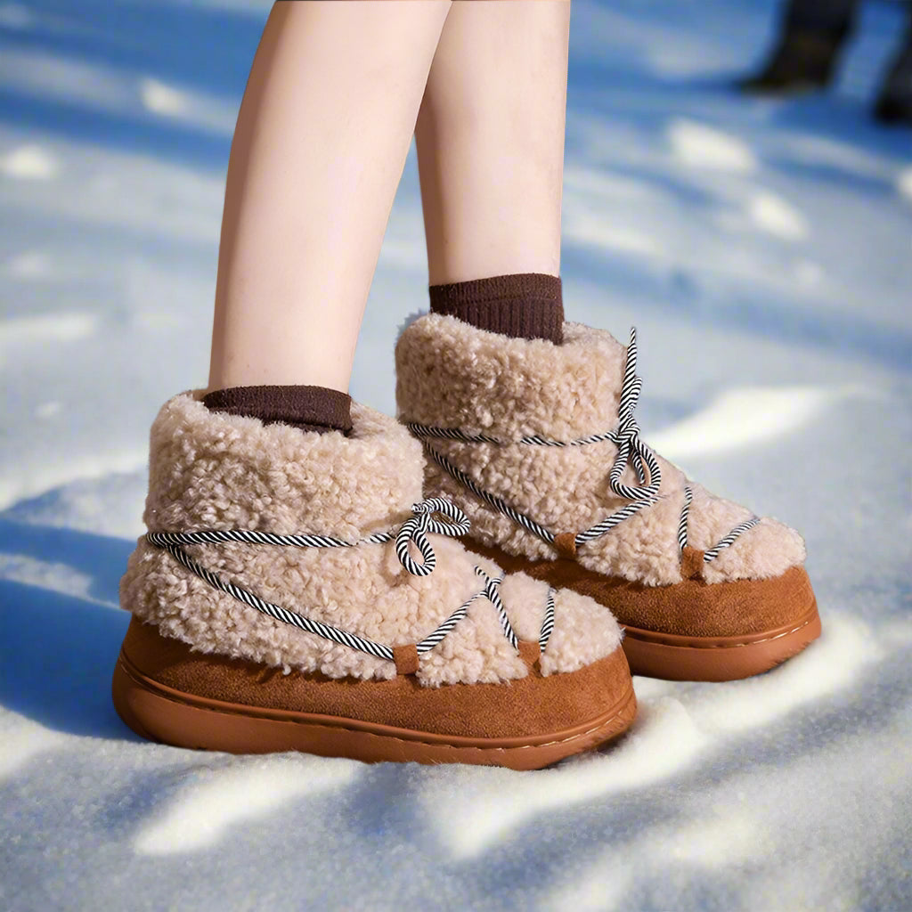 FurStep – Comfortable & Stylish – Winter Boots with Warm Fur Lining