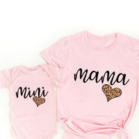 Thumbnail for Mini Fashion™ - Mommy & Daughter - Matching Shirt & Romper