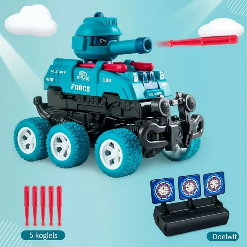TankHero – Active & Robust - Toy tank with Shooting function