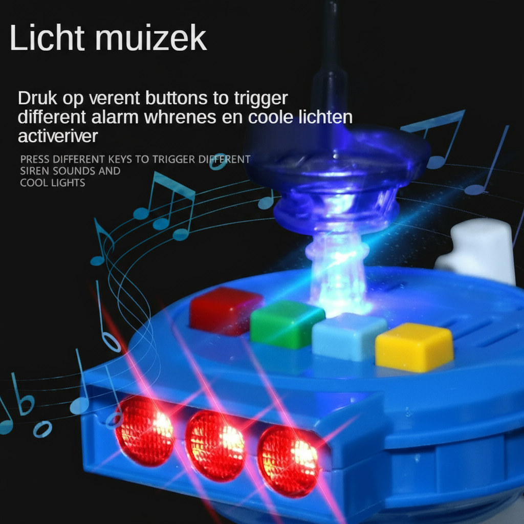 PlayHarbor – Musical & Interactive – Toy Boat with Light & Sound